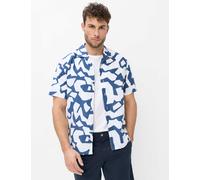 Brax Herren Hemd Style LEO navy, dunkelblau, Gr. L
