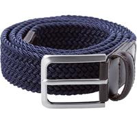 BRAX Herren Hi Flex Elastisch Flecht Gürtel, 22 Navy, 90