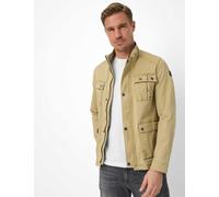 Cabanjacke BRAX "Style AZUR", Herren, Gr. XL, sand, Web, 97% Baumwolle, 3% Elasthan, Jacken (56789017-XL) sand
