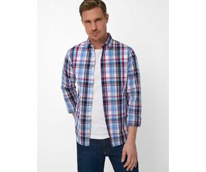 Brax Herren Karohemd Style DANIEL magenta, Rot, Gr. M