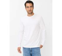 Brax Herren Langarmshirt Style TIMON white, weiß, Gr. XS