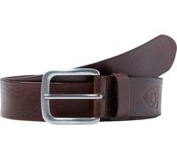 Brax Fashion Ledergürtel Herren Sportiv Dunkelbraun Einfarbig Größe 110