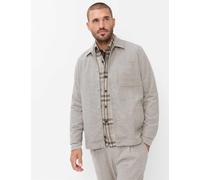 Brax Herren Overshirt Style LUCA cappucino Hellbraun Taupe, hellbraun - taupe, Gr. XL