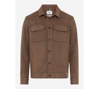 Brax Herren Overshirt Style SANTIAGO chocolate, dunkelbraun, Gr. 6XL