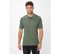 Poloshirt BRAX "Style PARVIS", Herren, Gr. M (50), grün, 50% Baumwolle, 50% Modal, Kurzarm, Shirts (38200848-M) grün