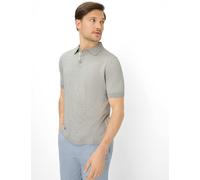 Brax Herren Polo Style PASCAL platin, hellgrau, Gr. M