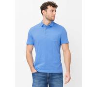 Brax Herren Poloshirt Style PAVO fresh blue – Modern Fit Kurzarm – Gr. L