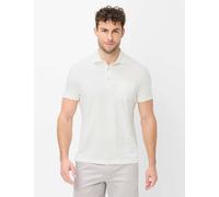 Poloshirt BRAX "Style PAVO", Herren, Gr. XS (44/46), sanftes weiß, 100% Baumwolle, Shirts (75447923-XS) sanftes weiß