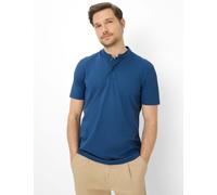 Brax Herren Polo Style PELÉ cove, Blau, Gr. S