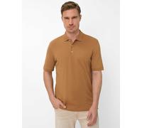 Brax Herren Polo Style PETE peanut, braun, Gr. 4XL