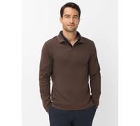 Brax Herren Polo Style PRINCETON chocolate, dunkelbraun, Gr. S