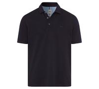 Poloshirt BRAX "Style PETE", Herren, Gr. M (50), blau (navy), 96% Baumwolle, 4% Elasthan, Kurzarm, Shirts (56119444-M) navy