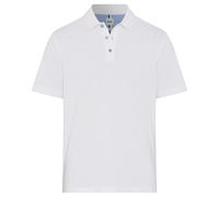 Brax Herren Polo Style PETE, Weiß, Gr. M