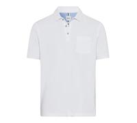 Brax Herren Polo Style PETE white, weiß, Gr. XL