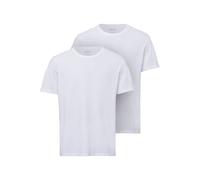 BRAX T-Shirt Tim-Tim – Regular Fit, Rundhals, Kurzarm, Weiß, Größe M