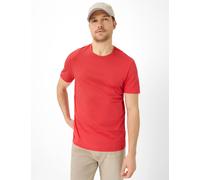 Brax Herren T‑Shirt Style TED hibiscus, Rot, Rundhals, 98% Baumwolle/2% Elasthan Größe XL