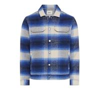 BRAX Herren Soft Overshirt Check Sweatshirt