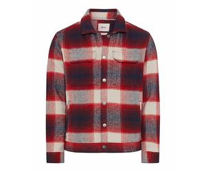 BRAX Herren Soft Overshirt Check Sweatshirt