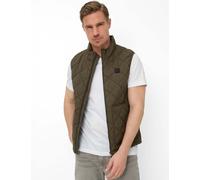 Brax Regular Fit Outdoor Weste grün, Einfarbig
