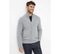 Brax Herren Strickjacke Style JAKE platin, hellgrau, Gr. XXXL