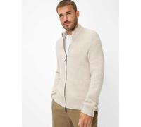 Brax Herren Strickjacke Style JORIS, hellbeige, Gr. XL