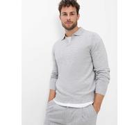 Brax Herren Strickpullover Style PASCAL platin, hellgrau, Gr. XXL