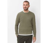 Brax Herren Strickpullover Style RICK burnt olive Grün Oliv, grün - oliv, Gr. 5XL