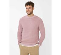 Brax Herren Strickpullover Style ROB cinder rose, Rosa, Gr. 4XL