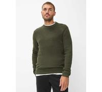 Brax Herren Strickpullover Style ROY deep jungle, dunkelgrün, Gr. XS
