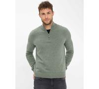Brax Herren Strickpullover Style STEFFEN thyme, grün, Gr. 4XL