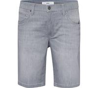 BRAX Herren Style Bali Ultralight Denim Bermuda Jeans Shorts, Grey Used, 34W / 32L EU
