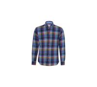 BRAX Herren Style Daniel C Pure Linen-Multicolored Check Hemd