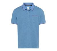 Brax Fashion Poloshirt Modern Fit Kurzarm Blau