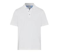 Brax Herren Poloshirt Style PETE Weiß – 96% Baumwolle, 4% Elasthan – Größe XL