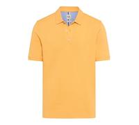 Brax Slim Fit Poloshirt aus Baumwoll-Mix Modell 'Pete' in GELB, Größe L
