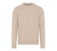 Brax Rundhalspullover Style RICK Damen Rundhals Strick Beige Gr. L (52)