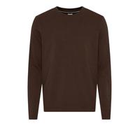 Funktionsshirt BRAX "Style T-ShirtN", Herren, Gr. S (48), braun, 80% Baumwolle, 20% Wolle, Rundhals, Shirts Funktionsshirt, Jersey: Longsleeve im Mix aus Baumwolle & Wolle (52964264-S) braun