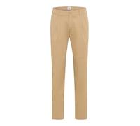 Chinohose BRAX "Style TINO", Herren, Gr. 34, Länge 32, beige (hellbraun), Web, 88% Baumwolle, 9% Elastomultiester, 3% Elasthan, Hosen Chinohose (65985432-34) hellbraun