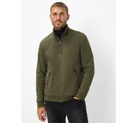 Brax Herren Sweatshirt Style SION olive Grün Oliv, grün - oliv, Gr. 5XL