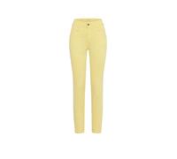 Brax Damen Röhrenjeans Style SHAKIRA S BUTTERCUP, denim hellgelb, Gr. 34K