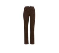 Brax Damen Five-Pocket-Hose Style CAROLA DARK CHOCOLATE, dunkelbraun, Gr. 40