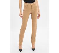 5-Pocket-Hose BRAX "Style MARY", Damen, Gr. 38K (19), Kurzgrößen, beige, 40% Lyocell, 28% Modal, 17% Baumwolle, 12% Elastomultiester, 3% Elasthan, Hosen (11121206-19) beige