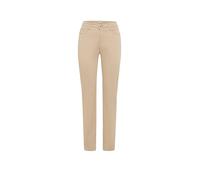 Brax Damen Five-Pocket-Hose Style MARY ALMOND, Beige, Gr. 44L