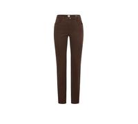 Brax Damen Five-Pocket-Hose Style MARY DARK CHOCOLATE, dunkelbraun, Gr. 40L