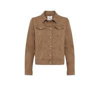 Jeansjacke BRAX "Style MIAMI", Damen, Gr. 46, braun, Denim/Jeans, 91% Baumwolle, 7% Elastomultiester, 2% Elasthan, Jacken Jeansjacke (45137822-46) braun