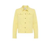 Jeansjacke BRAX "Style MIAMI", Damen, Gr. 46, gelb, Denim/Jeans, 91% Baumwolle, 7% Elastomultiester, 2% Elasthan, Jacken Jeansjacke (23403312-46) gelb