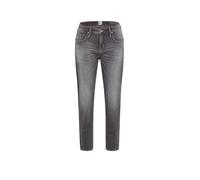 Röhrenjeans BRAX "Style MILEY S", Damen, Gr. 38, Normalgrößen, hellgrau, Denim/Jeans, 95% Baumwolle, 3% Elastomultiester, 2% Elasthan, Jeans (19030645-38) hellgrau