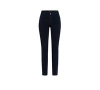5-Pocket-Jeans BRAX "Style SHAKIRA", Damen, Gr. 34K (17), Kurzgrößen, blau (dunkelblau), Denim/Jeans, 51% Baumwolle, 35% Polyester, 11% Viskose, 3% Elasthan, slim fit, Jeans 5-Pocket-Jeans (49482504-1