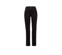 BRAX Damenjeans Carola – Straight Fit 5-Pocket Premium Denim Schwarz Größe 34