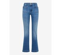 Brax Flared Fit Jeans mit Flecht-Detail Modell 'Mary' in Blau, Größe 46K